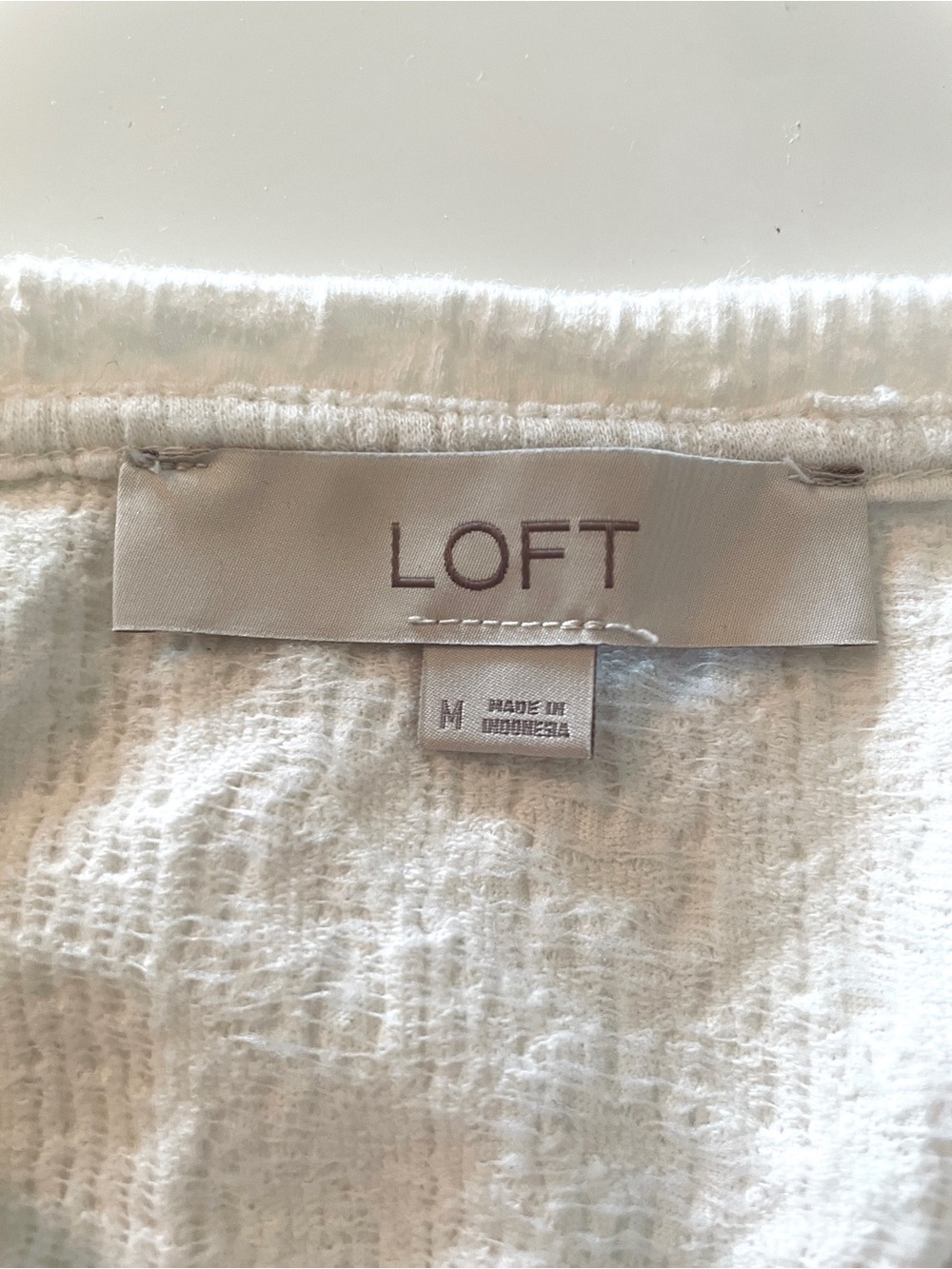 Textured top from LOFT - Picture 5 of 6